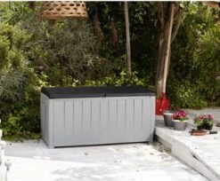 Keter Novel Opbergbox - 340L - 124x55x62.5cm - Grijs -Fijne Tuinmeubelwinkel 1200x993 1