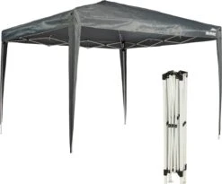 MaxxGarden Partytent - Paviljoen - 3x3 - Easy Up - Opvouwbaar - Waterdicht - Zwart 13 MaxxGarden Partytent - Paviljoen - 3x3 - Easy Up - Opvouwbaar - Waterdicht - Zwart -Fijne Tuinmeubelwinkel 1200x995 4