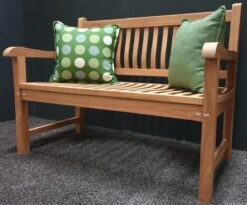 Merkloos TIERRA | Tuinbank Van Teak Comfort Plus + | 150 Cm - 3-Persoons / 3-Zits | Naturel / Original | BONANY Luxe | Geschuurd & Olie Op Waterbasis | Klassiek & Traditioneel | Stevig | Tuinzetel | Bank Voor Tuin -Fijne Tuinmeubelwinkel 1200x997