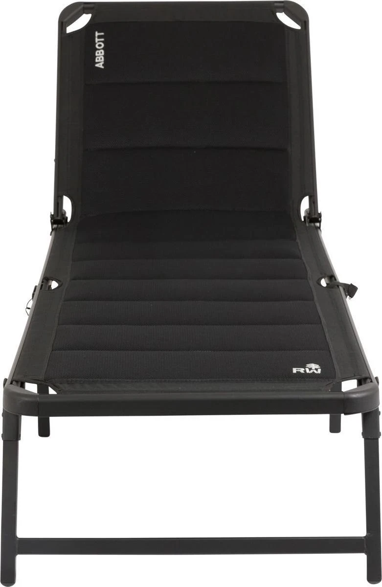 Redwood Abbott Ligbed - Stretcher/ligbedden - Inklapbaar - Zwart 5 Redwood Abbott Ligbed - Stretcher/ligbedden - Inklapbaar - Zwart - Afbeelding 5