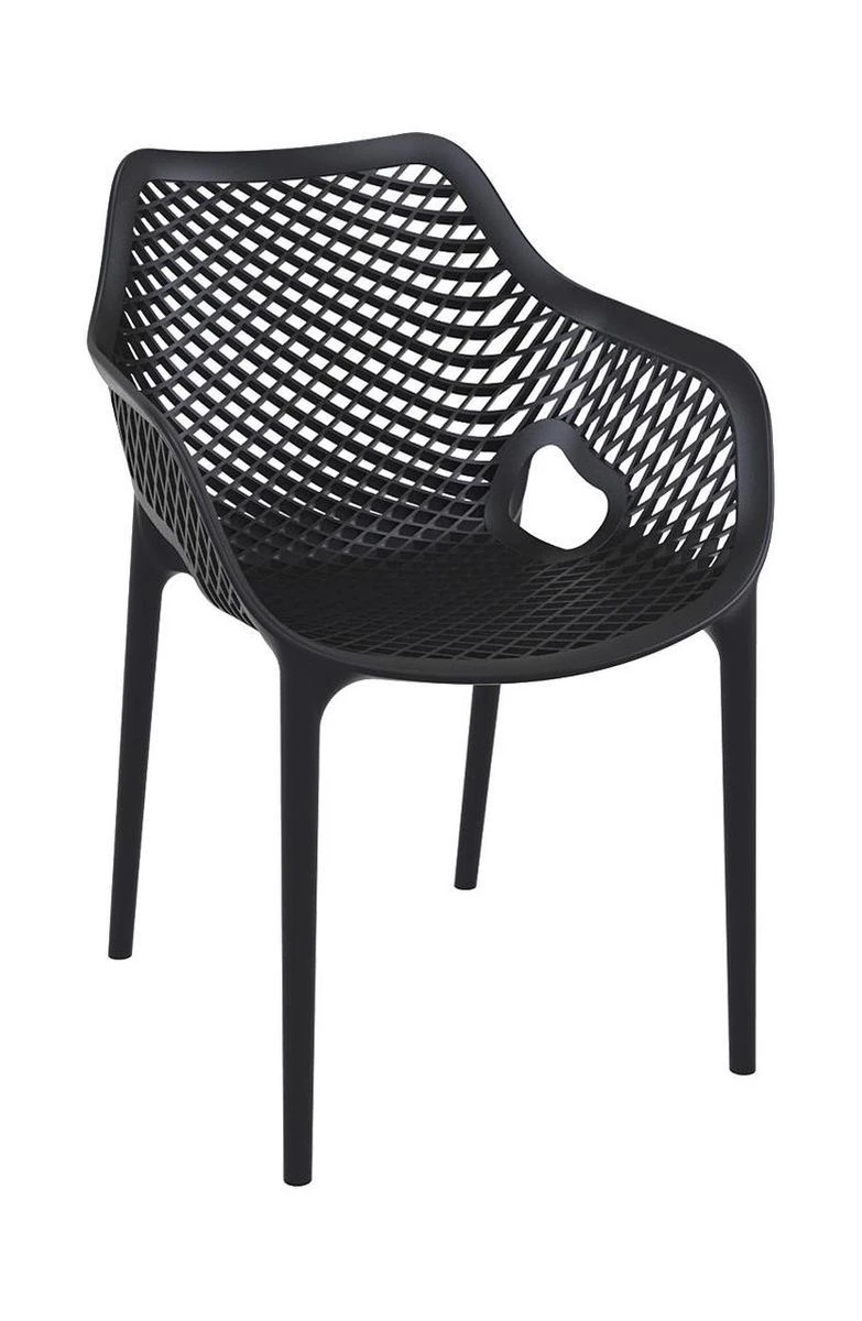 Tuinstoel - Air XL - Zwart - Siesta 2 Tuinstoel - Air XL - Zwart - Siesta - Afbeelding 2