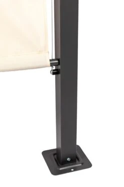 MaxxGarden Pergola - Partytent - Tuinpaviljoen Met één Gesloten Zijkant - 3x3x2,3 M - Cream -Fijne Tuinmeubelwinkel 799x1200 10