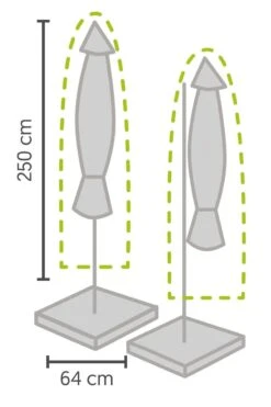 Weersbestendige Parasolhoes - Max. 4 X 4 M - Grijs / Antraciet - Zweefparasol 18 Weersbestendige Parasolhoes - Max. 4 X 4 M - Grijs / Antraciet - Zweefparasol -Fijne Tuinmeubelwinkel 800x1200 1