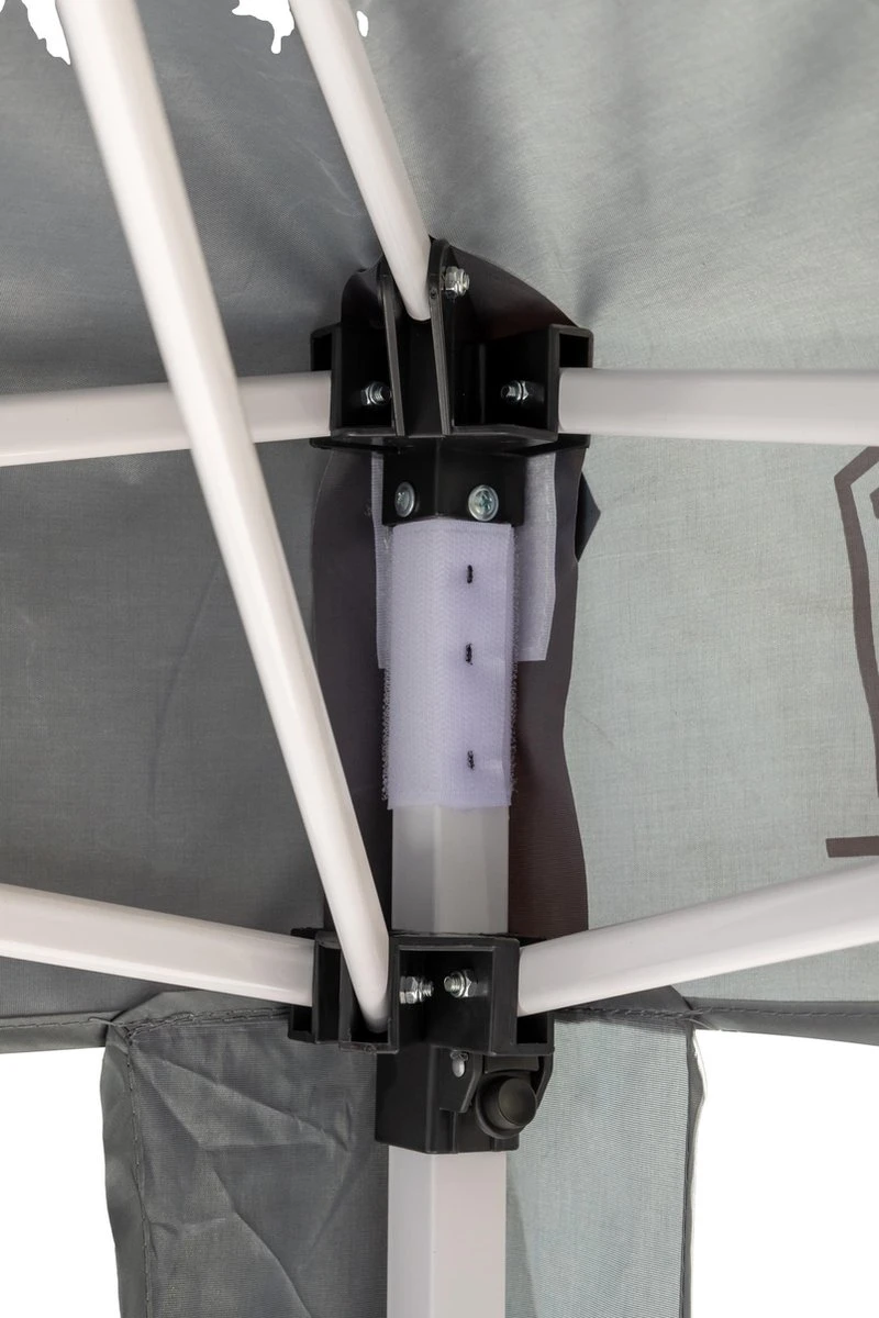 MaxxGarden Partytent - Paviljoen - 3x3 - Easy Up - Opvouwbaar - Waterdicht - Zwart 2 MaxxGarden Partytent - Paviljoen - 3x3 - Easy Up - Opvouwbaar - Waterdicht - Zwart - Afbeelding 2