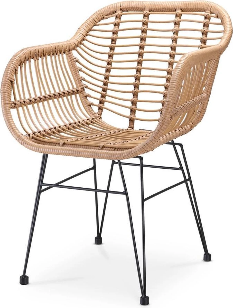 Casaria Polyrotan Kuipstoel Bali - Met Kussens – 2 Stuks 4 Casaria Polyrotan Kuipstoel Bali - Met Kussens – 2 Stuks - Afbeelding 4