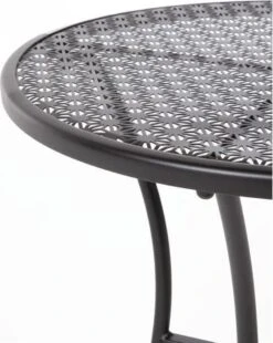 Bolero Ronde Stalen Bistro Tafel Zwart 60cm 8 Bolero Ronde Stalen Bistro Tafel Zwart 60cm -Fijne Tuinmeubelwinkel 957x1200 1