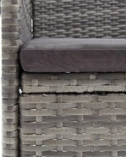 VidaXL 7-delige Tuinset Met Kussens Grijs En Zwart -Fijne Tuinmeubelwinkel 964x1200 2