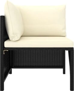 VidaXL 4-delige Loungeset Met Kussens Poly Rattan Zwart 23 VidaXL 4-delige Loungeset Met Kussens Poly Rattan Zwart -Fijne Tuinmeubelwinkel 979x1200 1