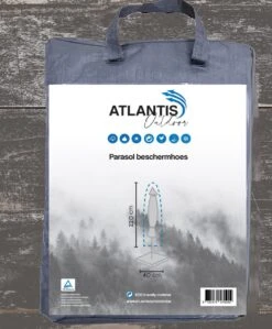 Weersbestendige Parasolhoes - Rond & Vierkant - Max. 3 X 3 M - Grijs / Antraciet - Stokparasol 16 Weersbestendige Parasolhoes - Rond & Vierkant - Max. 3 X 3 M - Grijs / Antraciet - Stokparasol -Fijne Tuinmeubelwinkel 992x1200 6